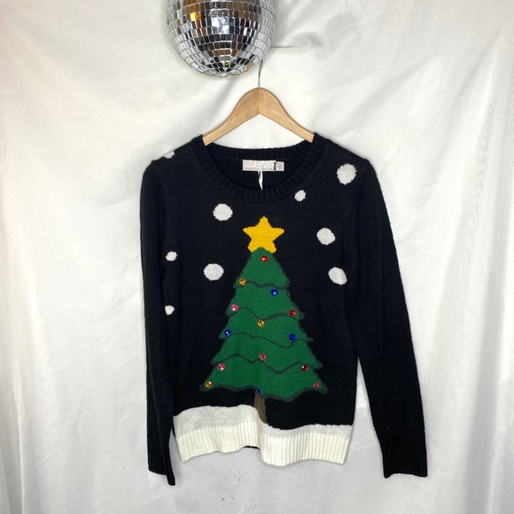 Christmas Tree Jeweled Sweater | Poshmark